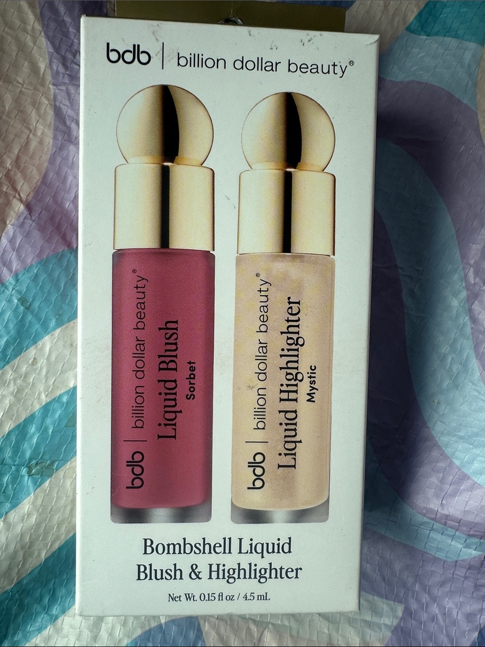billion dollar beauty Bombshell Liquid Blush & Highlighter - Sorbet & Mystic